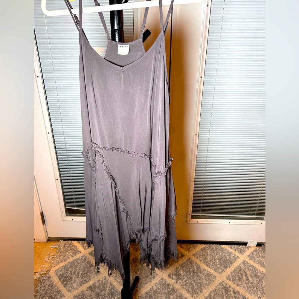 Free People Tattered slip dress